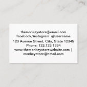 45 Präsident Donald Trump Visitenkarte (Rückseite)