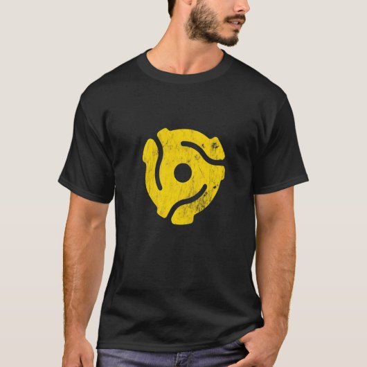 45 Record Adapter 45 RPM Adapter 45 Spindle Adapte T-Shirt (Vorderseite)