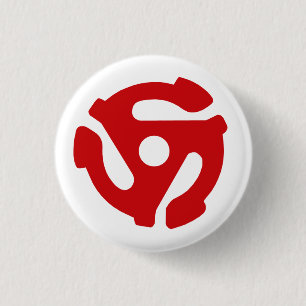 45 RECORD ADAPTOR-Taste Button