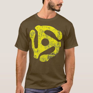 45-RPM-Aufzeichnungsadapter T-Shirt