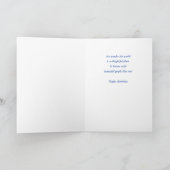 45. Schwiegertochter Geburtstag Daisy Pink Lila Karte (Innenseite)