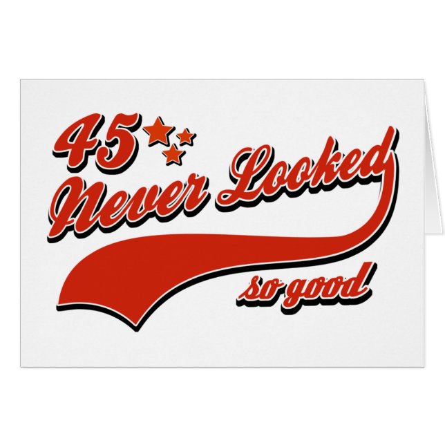 45 so gut nie geschaut (Vorderseite (Horizontal))