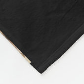 45 Square Foto Collage Grid mit Text - schwarz Fleecedecke (Ecke)