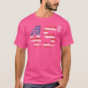 45 Squared Trump 2020 Second Term USA Vintag T Sh T-Shirt