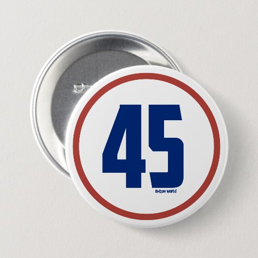 45 Taste Button (Vorne & Hinten)