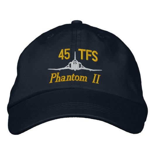 45. TFS F-4 Golf Hat Bestickte Kappe (Vorderseite)
