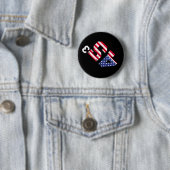 45³ Trump 2028 45 Kubed Third Term Präsident Ameri Button (Beispiel)