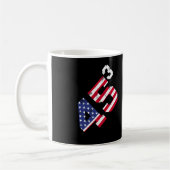 45³ Trump 2028 45 Kubed Third Term Präsident Ameri Kaffeetasse (Links)