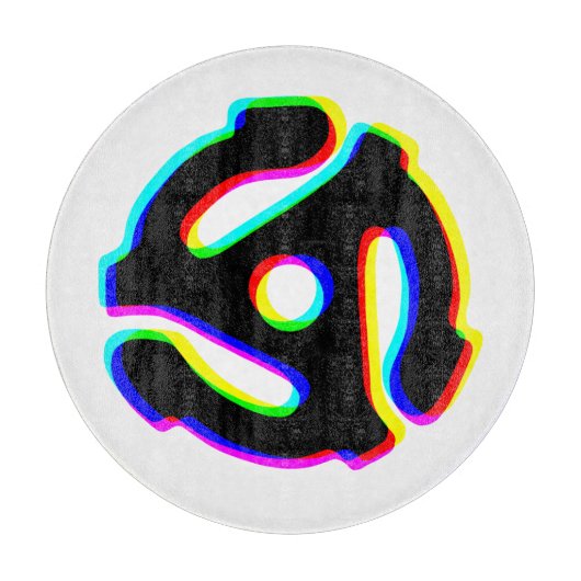 45 U/min-Aufzeichnungsadapterschneidungsplatine Schneidebrett (Vorderseite)