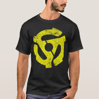 45 U/min Vinyl Turntable DJ Adapter T-Shirt