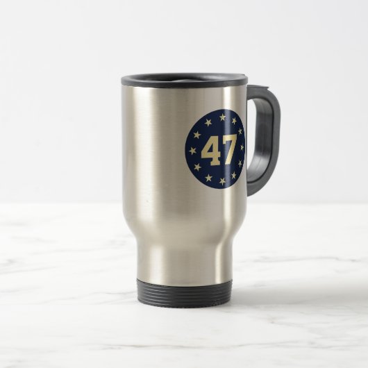 45 UND 47 DESIGN REISE MUG REISEBECHER (VorderseiteRechts)