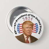 45. und 47. Präsident Button (Vorne & Hinten)