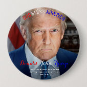 45. und 47. US-Präsident Donald Trump Button (Vorderseite)