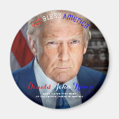 45. und 47. US-Präsident Donald Trump Magnet (Vorne)