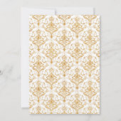 45 und fabelhafte Geburtstagseinladung für Frauen Einladung (Rückseite)