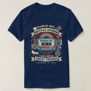45. Wiedersehen Retro 80er Pop Culture Class of [Y T-Shirt