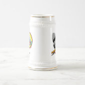 45 Zeichen TFS kundenspezifisches BierStein w/call Bierglas (Mittel)