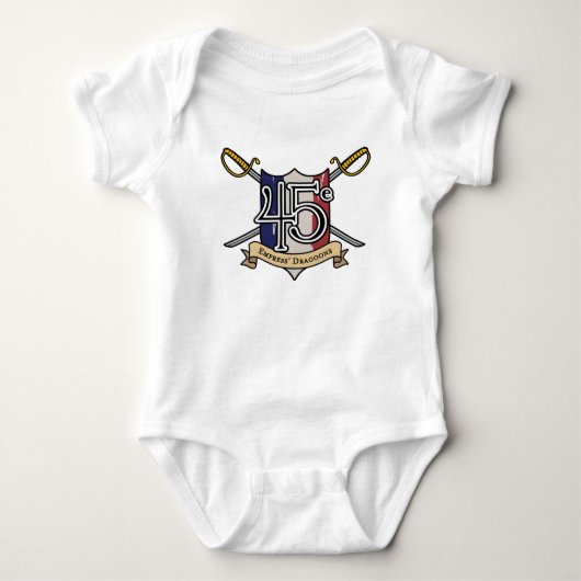 45e Baby Singlet Strampler (Vorderseite)