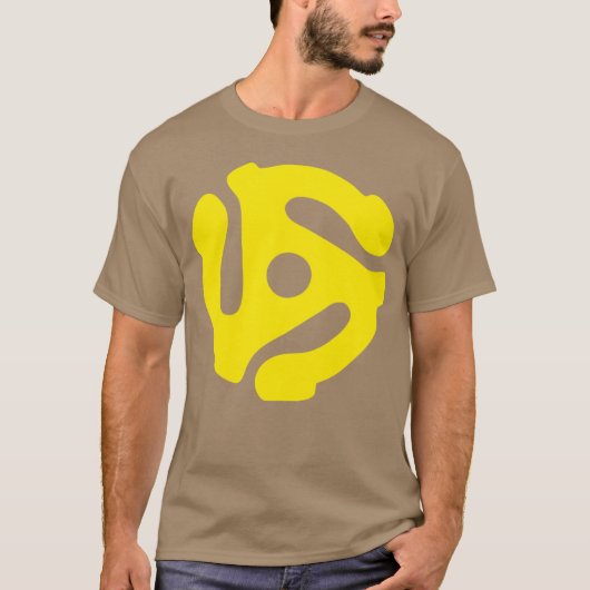 45er-Adapter-Spinnengeschenk T-Shirt (Vorderseite)