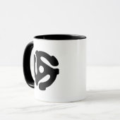 45er-Adapter Tasse (Vorderseite Links)