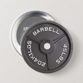 45lb Platte - Barbell Button (Vorne & Hinten)