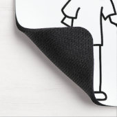 45th Birthday For Him_men _ I'm Now 45 Years Old _ Mousepad (Ecke)