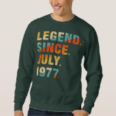 45th Birthday Gifts 45 Years Old Legend Since Sweatshirt (Vorderseite)