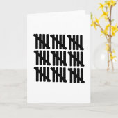 45th birthday karte (Gelbe Blume)