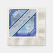 45th Wedding Anniversary  Serviette (Vorderseite)