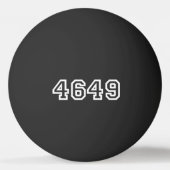 4649 Japanese Slang Yoroshiku Ping Pong Ball Tischtennisball (Rückseite)