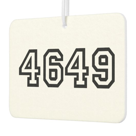 4649 Japanischer Slang Yoroshiku Autolufterfrischer (Links)