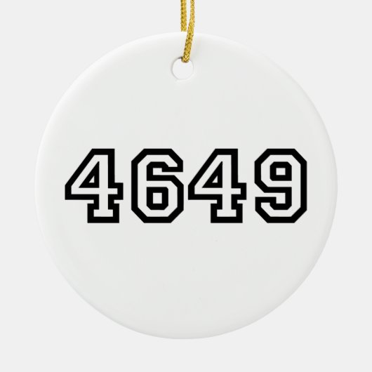 4649 Japanischer Slang Yoroshiku Keramik Ornament (Vorne)