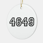 4649 Japanischer Slang Yoroshiku Keramik Ornament (Links)