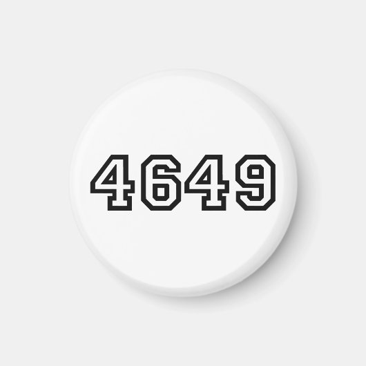 4649 Japanischer Slang Yoroshiku Magnet (Vorne)