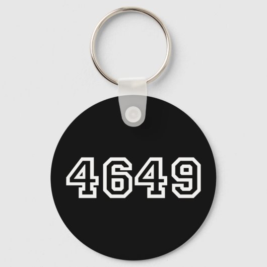 4649 Japanischer Slang Yoroshiku Schlüsselanhänger (Vorderseite)