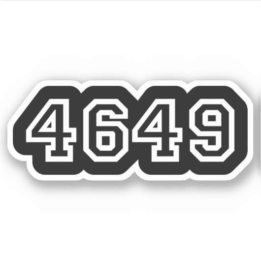 4649 Japanischer Slang Yoroshiku Sticker (Vorderseite)