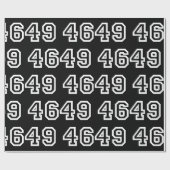 4649 Japanisches Slang Yoroshiku Wrapping Paper Geschenkpapier (Flach)