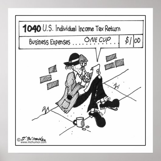 4666_tax_Cartoon Poster (Vorne)
