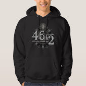 46 & 2 Industrial Dark Art Kapuzenpullover Hoodie (Vorderseite)