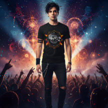 46 & 2 | TOOL-inspirierter Steampunk-Kompass-Shirt