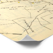 46-47 Weiße Ebenen, Scarsdale Poster (Ecke)