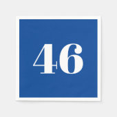 "46" Biden-Präsident, Biden Harris 2020, Wahl Serviette (Vorderseite)