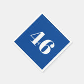 "46" Biden-Präsident, Biden Harris 2020, Wahl Serviette (Ecke)