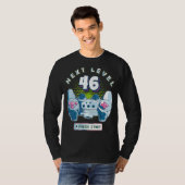 46 Gamer Next Level 46 Gaming Controller zum Gebur T-Shirt (Vorne ganz)