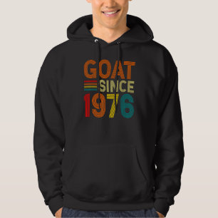 46. Geburtstag 46 Jahre alte Ziege Seit 1976 1 Hoodie