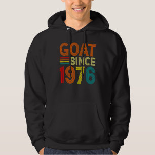 46. Geburtstag 46 Jahre alte Ziege seit 1976 Hoodie