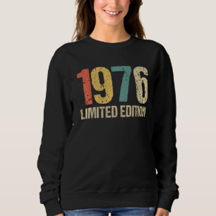 46. Geburtstag Ladys Mens 46 Jahre 1976 13 Sweatshirt