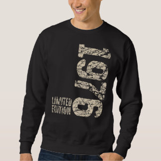 46. Geburtstag Ladys Mens 46 Jahre 1976 1 Sweatshirt