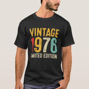 46. Geburtstagsgeschenk 46 Jahre alt Vintag 1976 T-Shirt