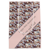 46. Geburtstagskarte Mittlere Geschenktüte (Rückseite)